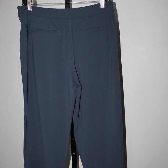 NWOT Lululemon Drawstring Straight Leg Pull On Pants Blue - Picture 2 of 4